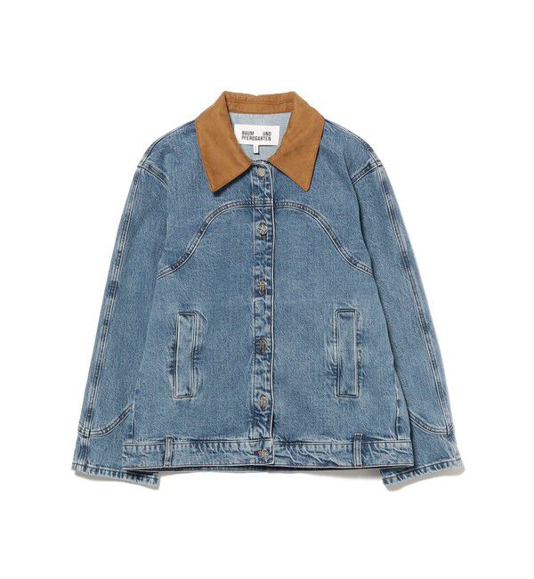Demi-Luxe BEAMS 「BAUM UND PFERDGARTEN / BAYSON デニム ジャケット」|ダッフルコート|