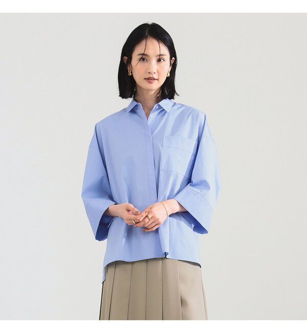 Demi-Luxe BEAMS 「ワイドスリーブ シャツ」|シャツ・ブラウス|
