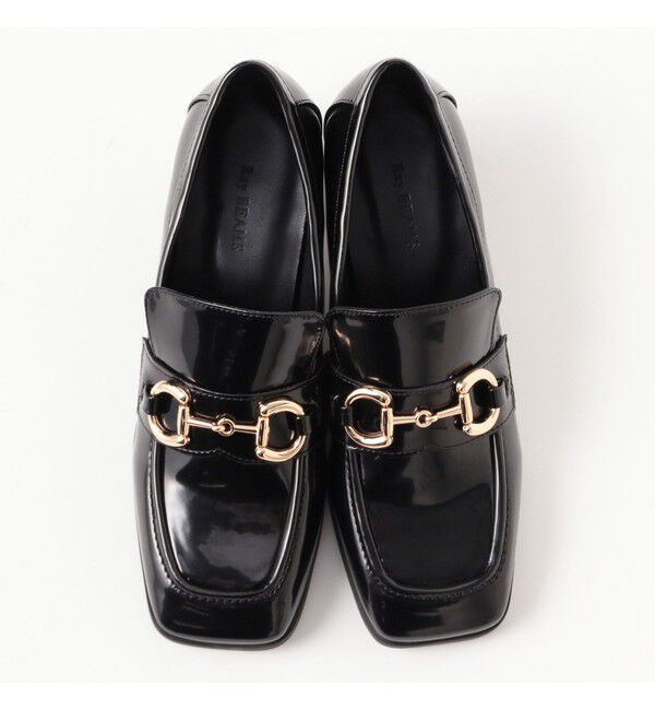 Ray BEAMS 「スタック ヒール ビット ローファー」|その他|