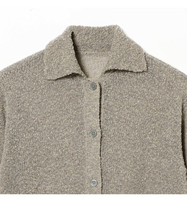 Demi-Luxe BEAMS 「AK+1 / ポロカラーショート カーディガン」|ニット・セーター|