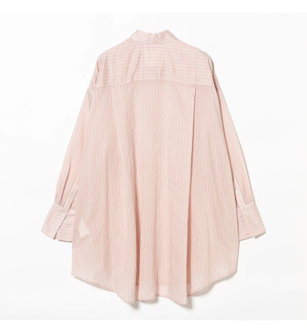 Demi-Luxe BEAMS 「AK+1 / シアー ストライプ シャツ」|シャツ・ブラウス|