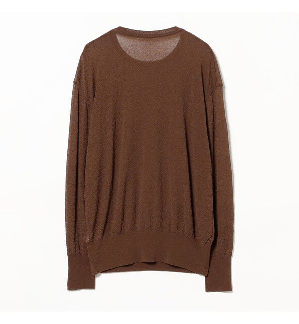 Demi-Luxe BEAMS 「コットン ナイロン デニット プルオーバー」|ニット・セーター|