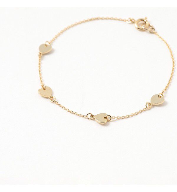 Ray BEAMS 「ハート チェーン ブレスレット」|ブレスレット・バングル|