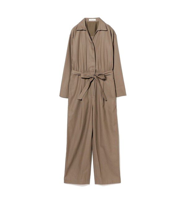 Demi-Luxe BEAMS 「スキッパー ギャバ ジャンプスーツ」|オールインワン|