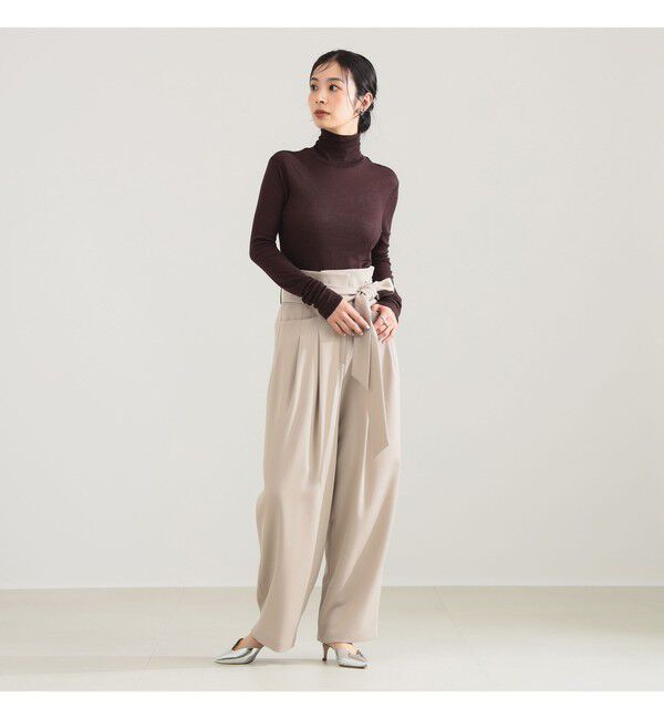 Demi-Luxe BEAMS 「フライス タートルネックプルオーバー」|Tシャツ・カットソー|