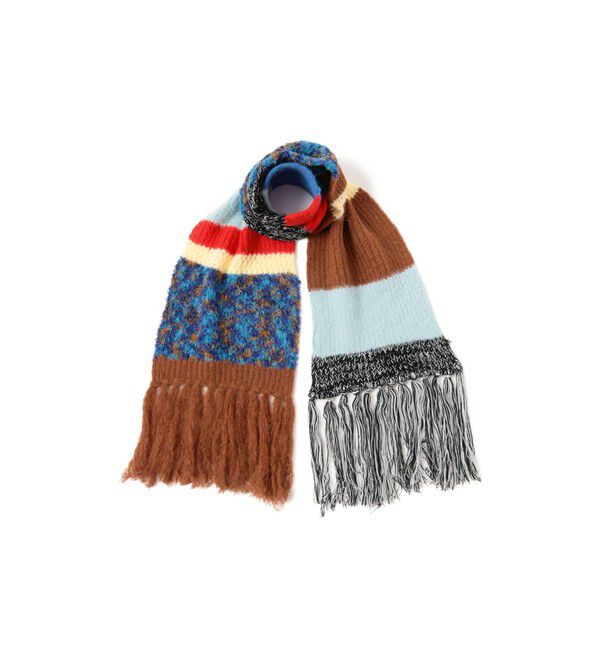 Ray BEAMS 「ミックス ニット マフラー」|マフラー|