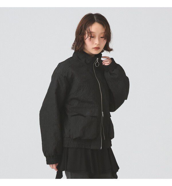 Ray BEAMS 「ジャカード 中綿 スタンド ブルゾン」|ブルゾン・スタジャン|