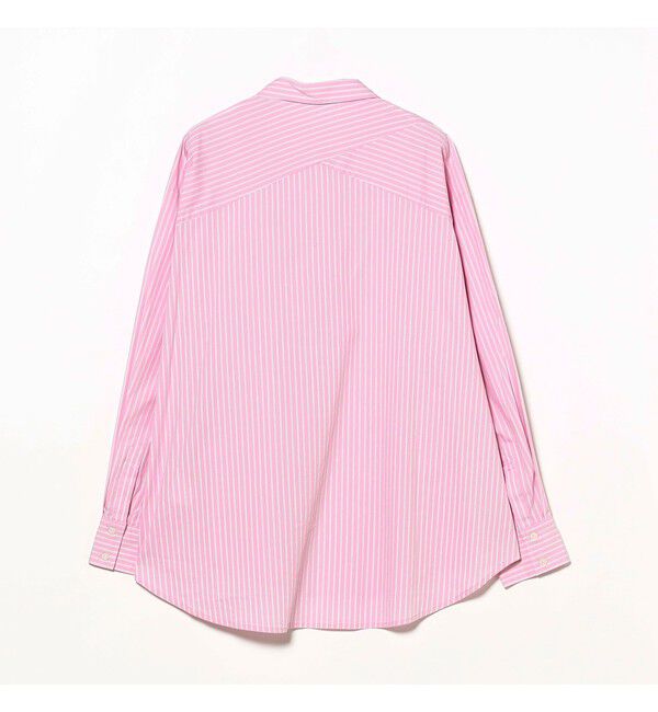 Ray BEAMS 「ストライプ ビッグ シャツ」|シャツ・ブラウス|