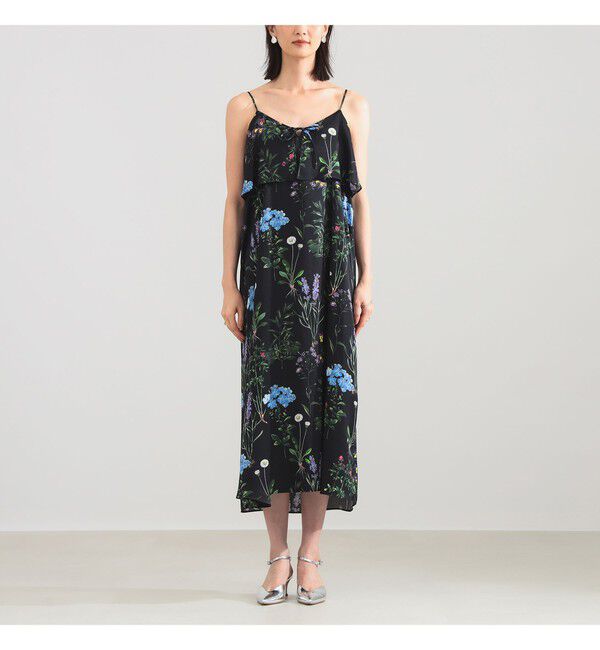 Demi-Luxe BEAMS 「【別注】TICCA / フラワー プリント キャミワンピース」|ワンピース|