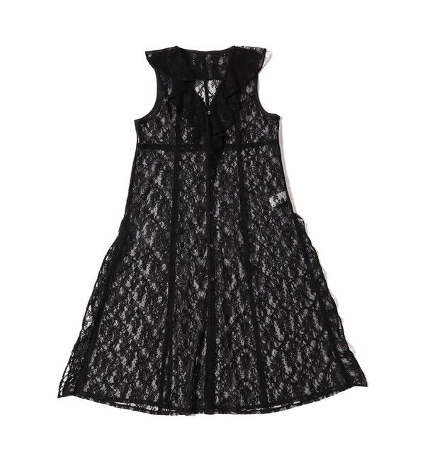 Ray BEAMS 「ラッフルカラー レース ワンピース」|ワンピース|