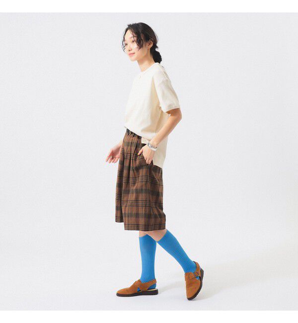 BEAMSBOY「【別注】Healthknit / ヘビー リブ ショートスリーブ Tシャツ」|Tシャツ・カットソー|