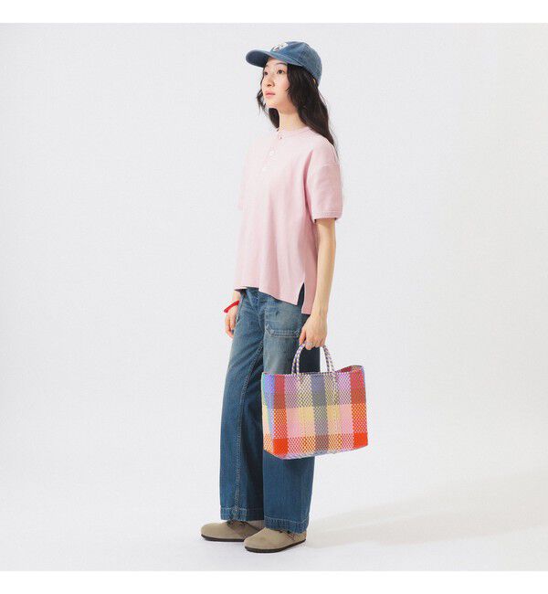 BEAMSBOY「【別注】Healthknit / ヘビー リブ ショートスリーブ Tシャツ」|Tシャツ・カットソー|