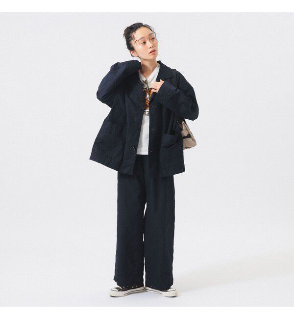 BEAMSBOY「リンクル パンツ」|チノ|