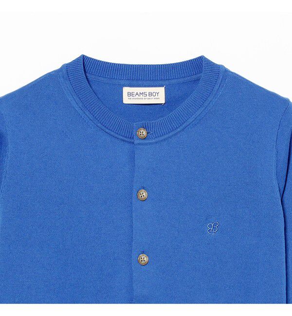 BEAMSBOY「14ゲージ クルーネック カーディガン」|ニット・セーター|