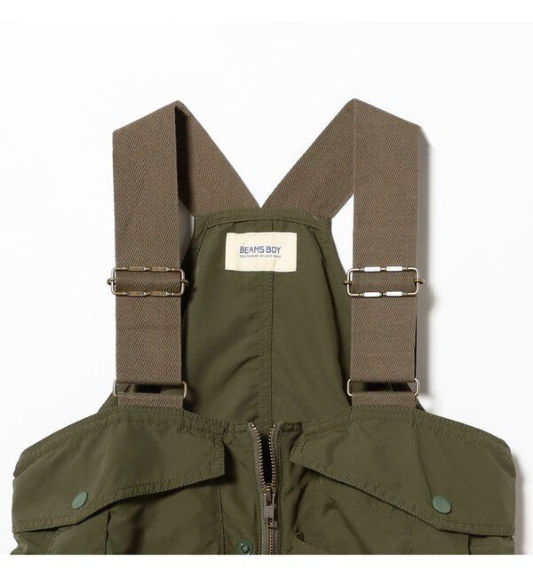 BEAMSBOY「ナイロン フィッシング ベスト アレンジ ワンピース」|ワンピース|
