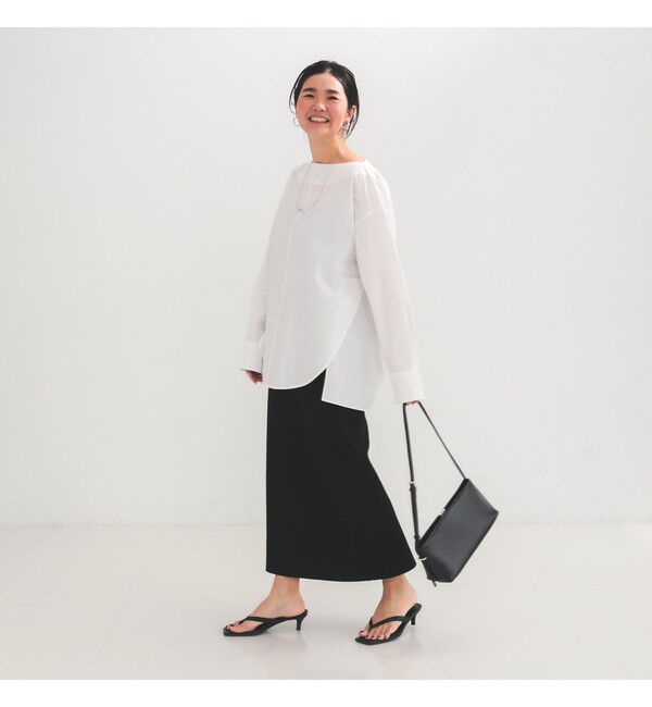 Demi-Luxe BEAMS 「ボートネック シャツ」|シャツ・ブラウス|