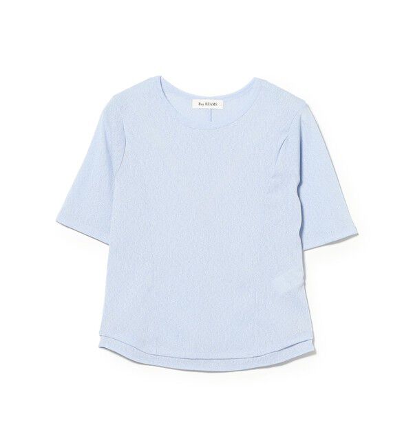 Ray BEAMS 「バックスリット カーブ ヘムTシャツ」|Tシャツ・カットソー|