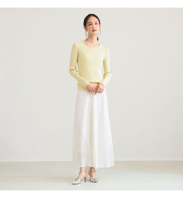 Demi-Luxe BEAMS 「フィブリル フレアスカート」|スカート|