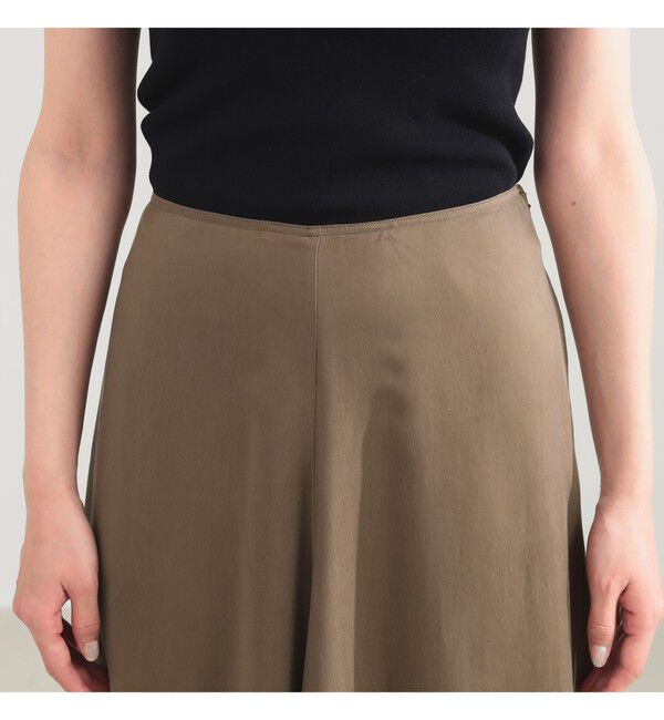 Demi-Luxe BEAMS 「フィブリル フレアスカート」|スカート|