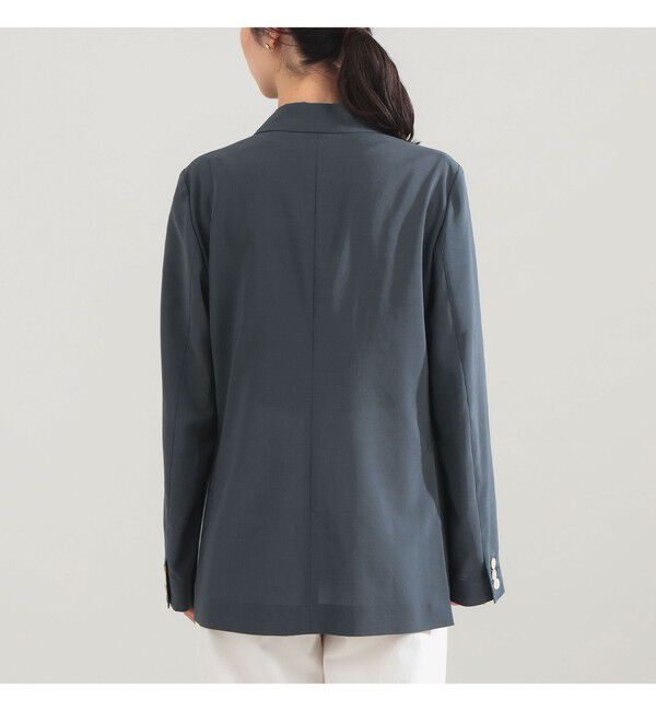 Demi-Luxe BEAMS 「AK+1 / シアー 4ボタン ダブル ジャケット」|ダッフルコート|