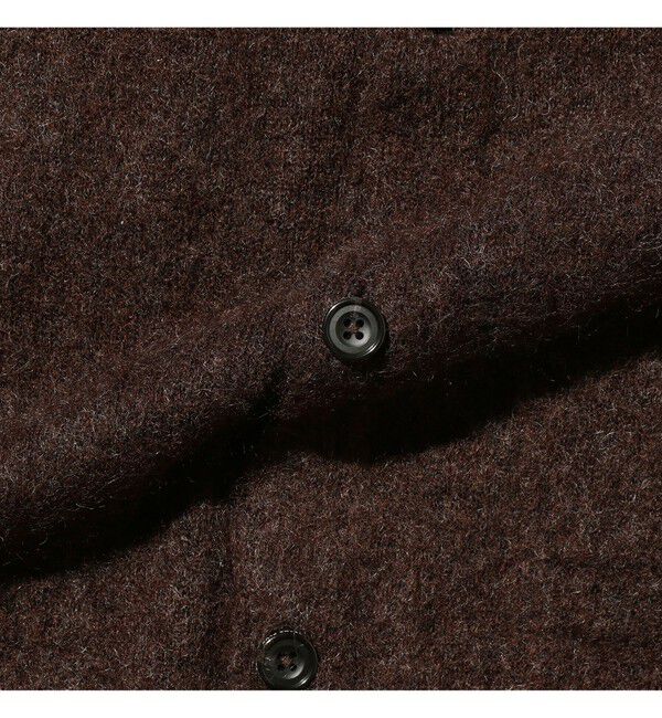 BEAMS PLUS「ストレッチ モヘヤ カーディガン」|ニット・セーター|