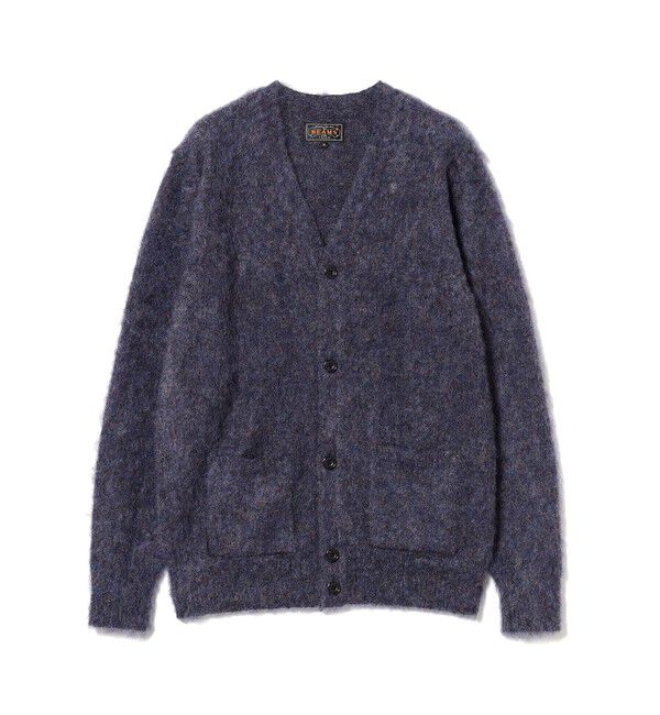 BEAMS PLUS「ストレッチ モヘヤ カーディガン」|ニット・セーター|