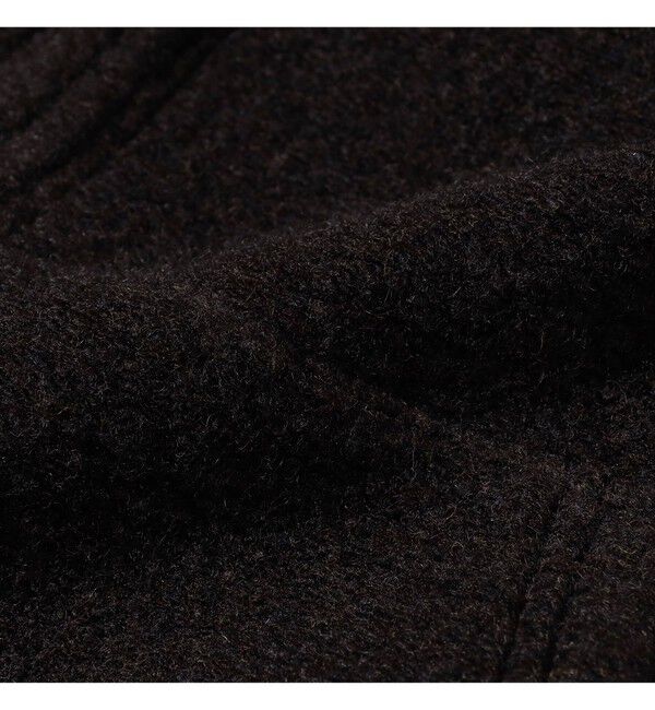 BEAMS「ワイドショートフィット スライバー フルジップ フーディ」|ブルゾン・スタジャン|