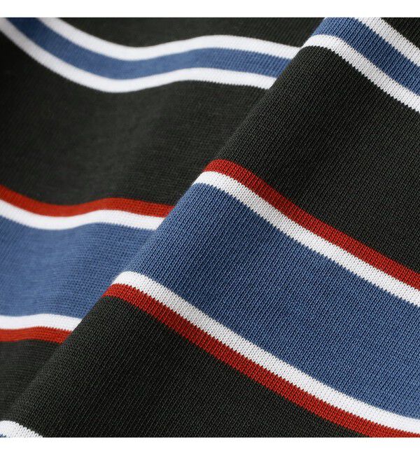 BEAMS「ボーダー ルーズ ロングスリーブTシャツ」|Tシャツ・カットソー|