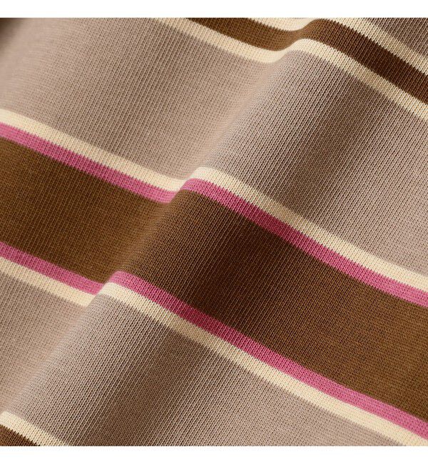 BEAMS「ボーダー ルーズ ロングスリーブTシャツ」|Tシャツ・カットソー|