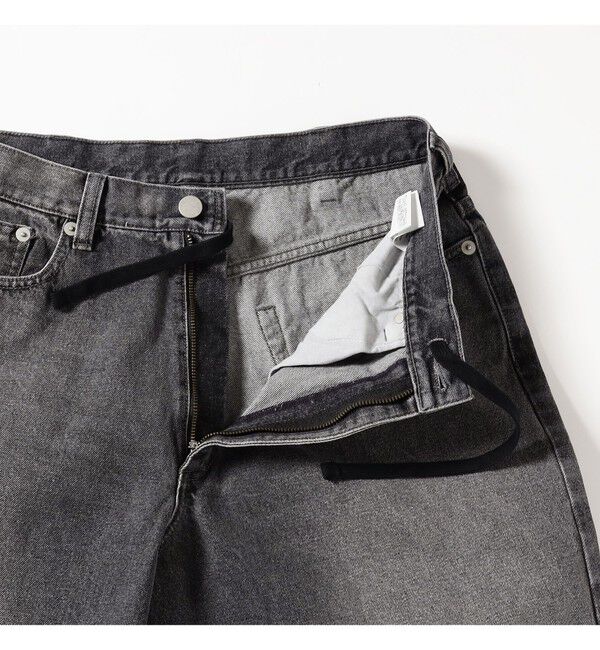 BEAMS「ワイドストレート バルーン デニムパンツ」|デニム|