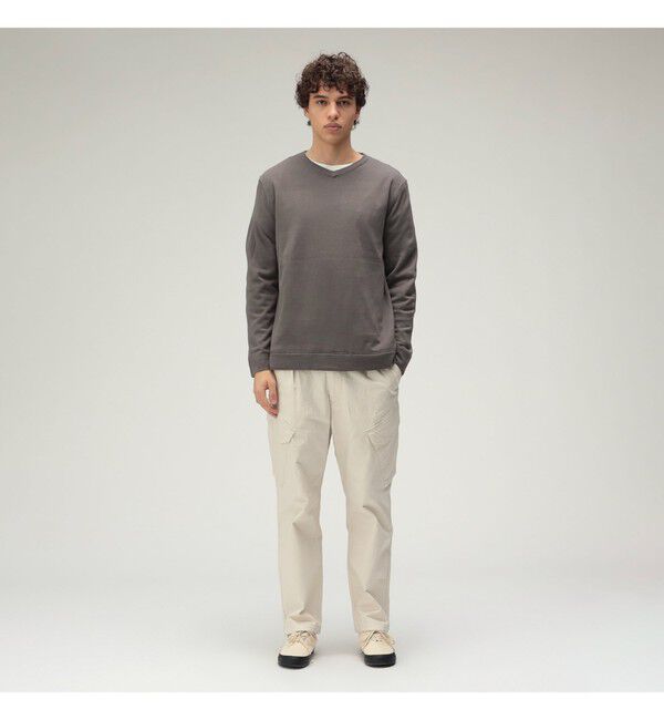 BEAMS PLUS「【別注】dip / 2Layer V Neck Knit」|ニット・セーター|