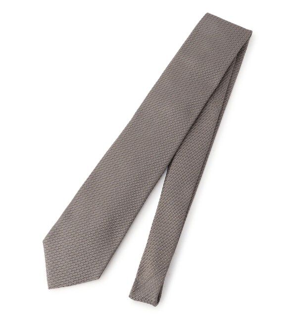 SHIPS「SHIPS:【FOSSATI】グレナデン ネクタイ」|ネクタイ・蝶ネクタイ|チャコールグレー