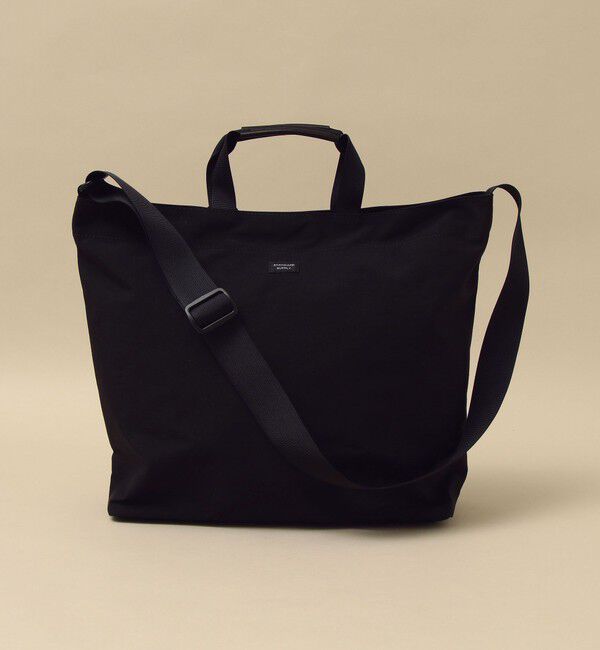 SHIPS「【SHIPS別注】STANDARD SUPPLY: CORDURA(R) 2WAY トートバッグ」|トートバッグ|ブラック