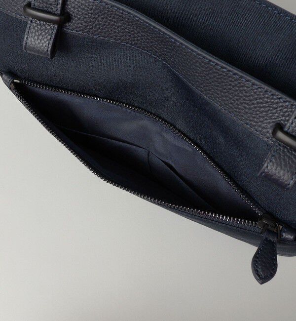 SHIPS「SHIPS: シュリンクレザー &times; ファブリック コンビ トートバッグ」|トートバッグ|