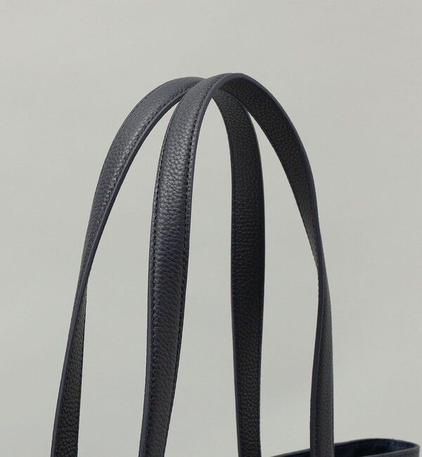 SHIPS「SHIPS: シュリンクレザー &times; ファブリック コンビ トートバッグ」|トートバッグ|