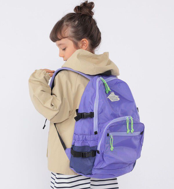 SHIPS KIDS「【SHIPS KIDS別注】KID'S PACKERS:DAY PACK TIPI KIDS」|リュック|ライトパープル