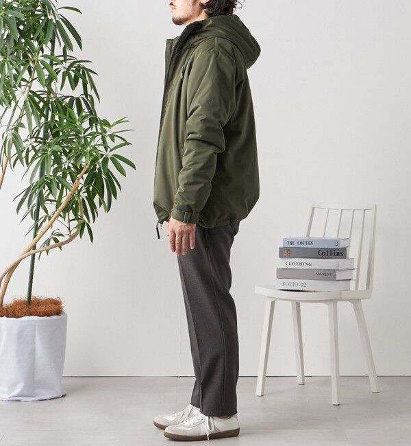 SHIPS any「SHIPS any:  ユーティリティー ZIPポケット 中綿マウンテンパーカー 24FW◇」|ブルゾン・スタジャン|