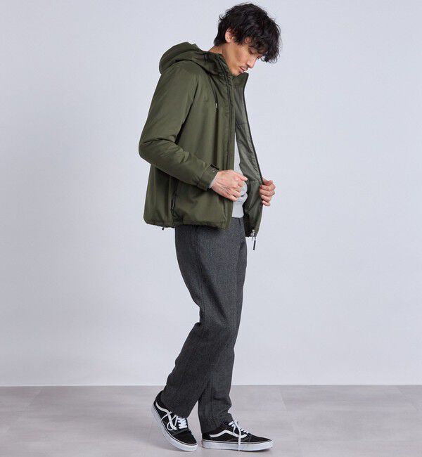 SHIPS any「SHIPS any:  ユーティリティー ZIPポケット 中綿マウンテンパーカー 24FW◇」|ブルゾン・スタジャン|