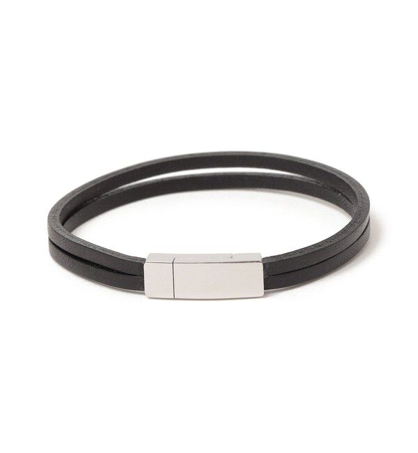 SHIPS any「SHIPS any: レザー マグネット ブレスレット◇」|ブレスレット・バングル|