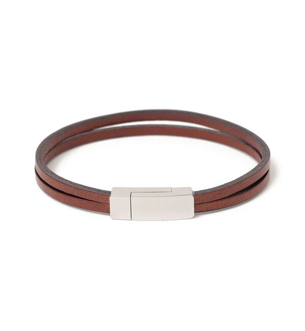 SHIPS any「SHIPS any: レザー マグネット ブレスレット◇」|ブレスレット・バングル|