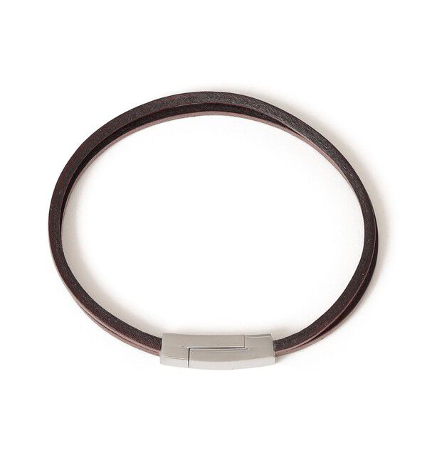 SHIPS any「SHIPS any: レザー マグネット ブレスレット◇」|ブレスレット・バングル|