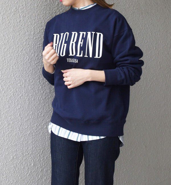 SHIPS any「【WEB限定】SHIPS any: NATIONAL PARK プリント スウェット 23AW◇」|スウェット・ジャージ|