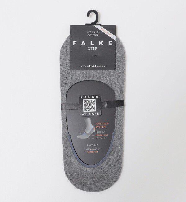 SHIPS「FALKE: STEP INVISIBLE ソックス」|ソックス|グレー
