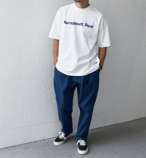 SHIPS any「【SHIPS any別注】Gramicci: オーガニックコットン ルーズテーパード ストレッチ デニム パンツ◆」|デニム|