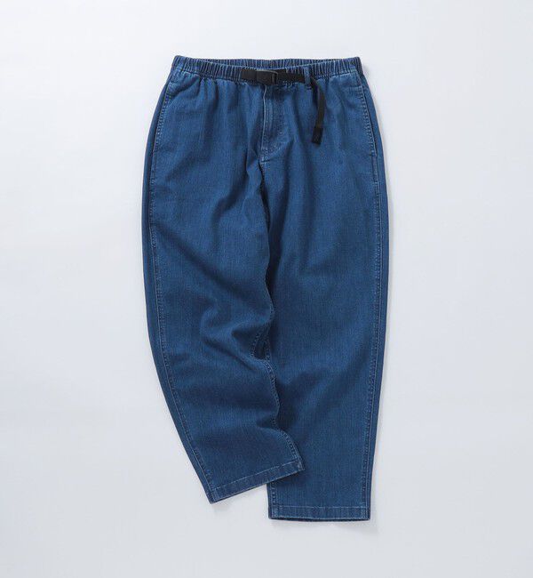 SHIPS any「【SHIPS any別注】Gramicci: オーガニックコットン ルーズテーパード ストレッチ デニム パンツ◆」|デニム|