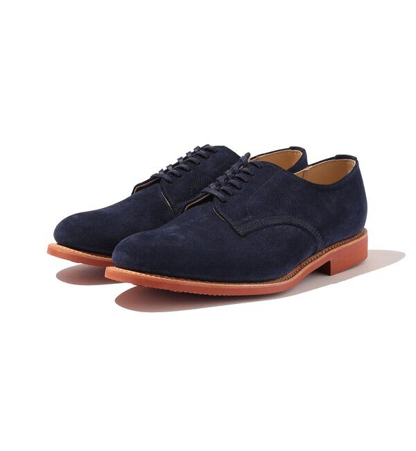 SHIPS「【SHIPS EXCLUSIVE】Southwick: SANDERS Navy Suede Officer Shoe」|その他|ネイビー