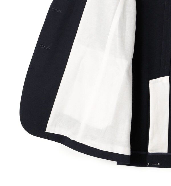 SHIPS for women「SHIPS Primary Navy Label:ネイビーテーラードジャケット2」|テーラードジャケット|