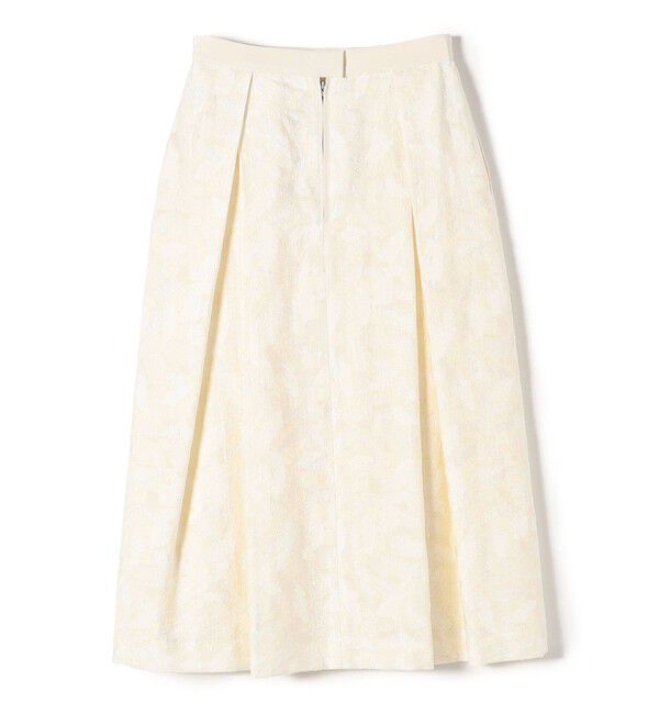 SHIPS for women「SHIPS Primary Navy Label:〈手洗い可能〉ジャカード スカート」|スカート|