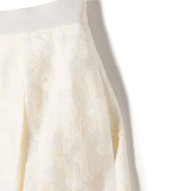 SHIPS for women「SHIPS Primary Navy Label:〈手洗い可能〉ジャカード スカート」|スカート|