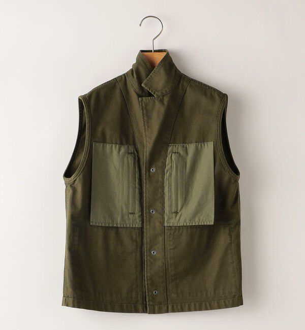 SHIPS KIDS「【SHIPS KIDS別注】GOLDENMILLS:145～170cm / ミリタリー ベスト」|ダウンベスト・ベスト|